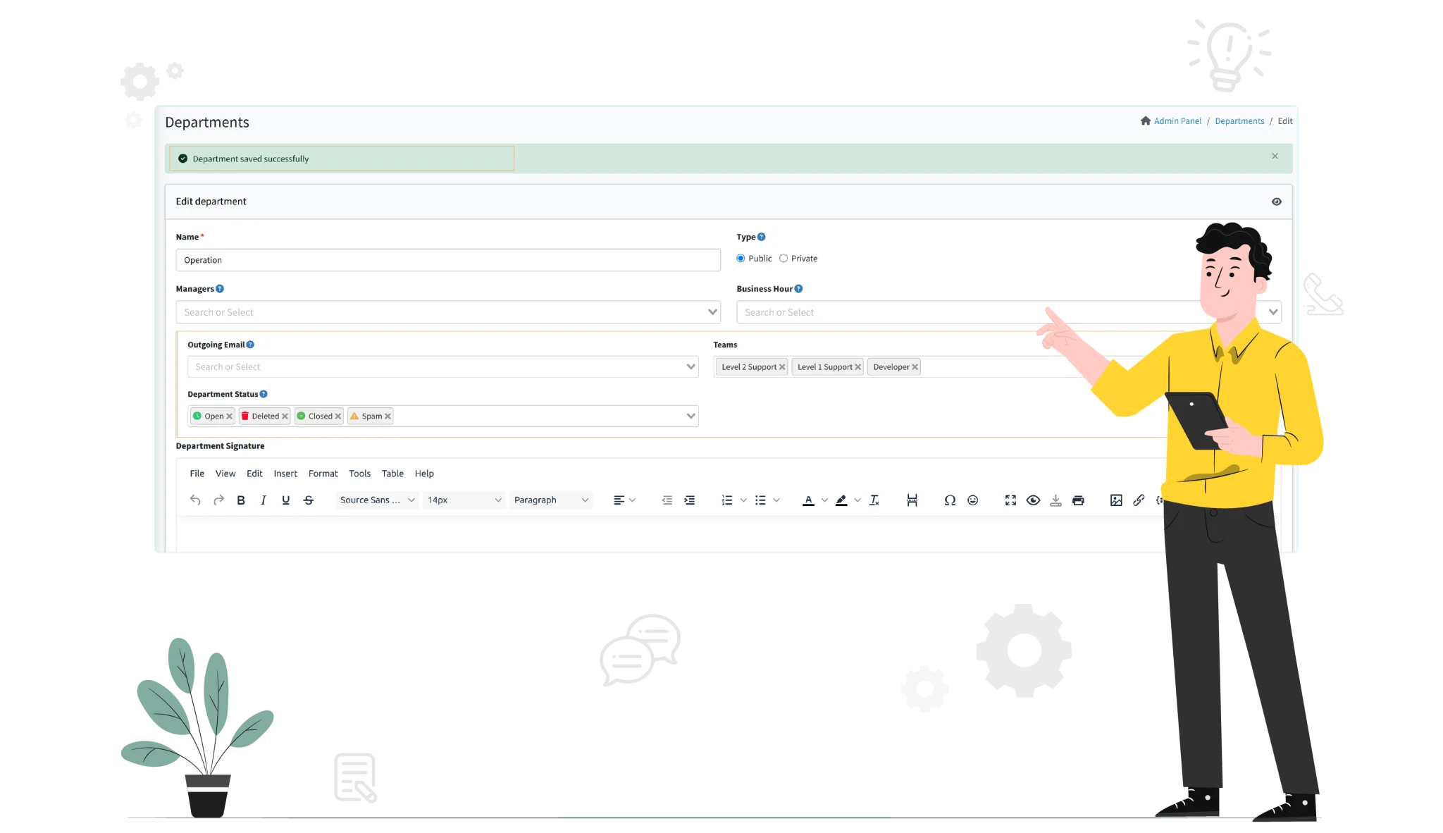 Enhance-Workflow-Efficiency-with-Department-Status-Linker-in-Faveo-03-2048×1182 Department Coordination via Department Status Linker