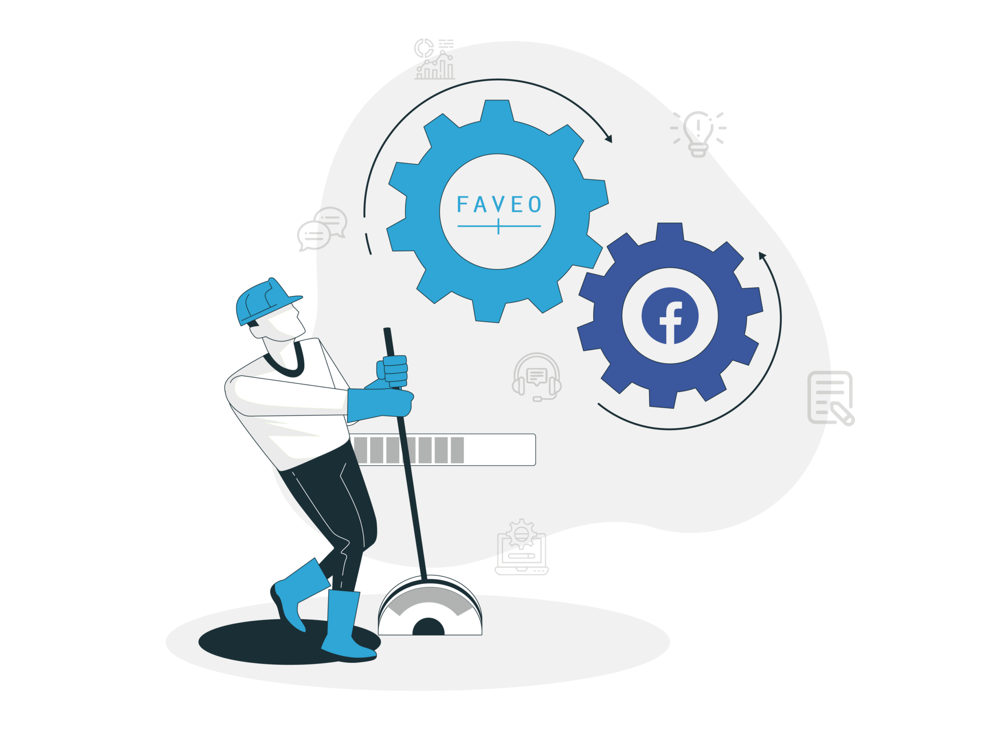 Faveo Integrate with Facebook 01 2048x1505 1