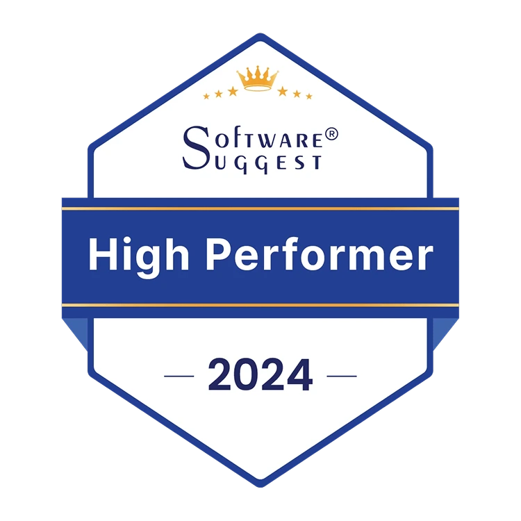 SoftwareSuggest High Performer 2024