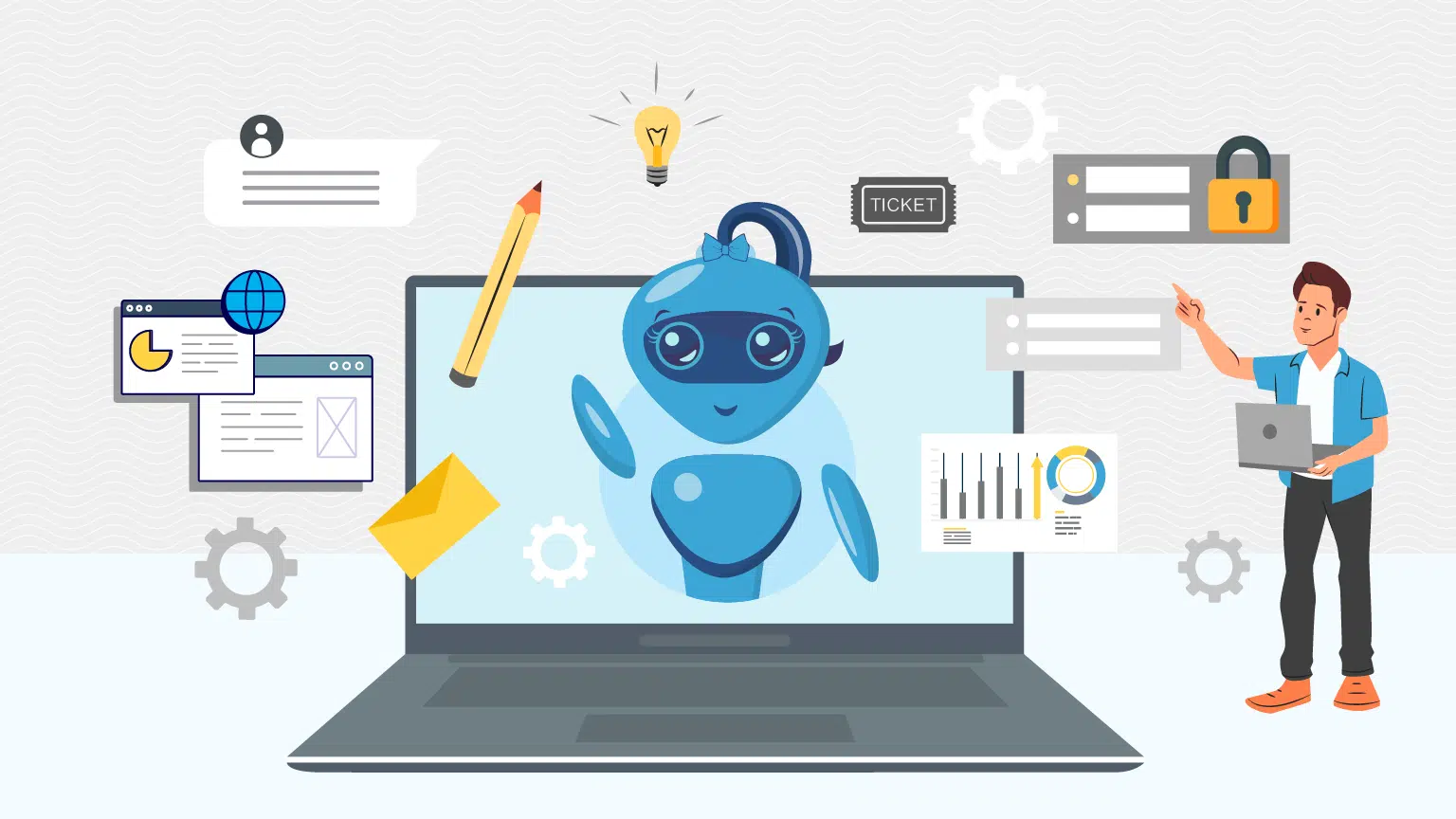 How Modern Helpdesk Software Uses AI-Powered Helpdesk Features - Faveo Helpdesk Blogs